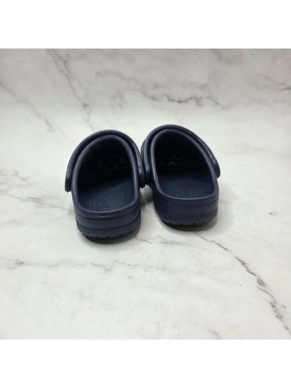 Crocs Navy Blue Baya Sandals Slip-On Mules Water Shoes Toddler 7